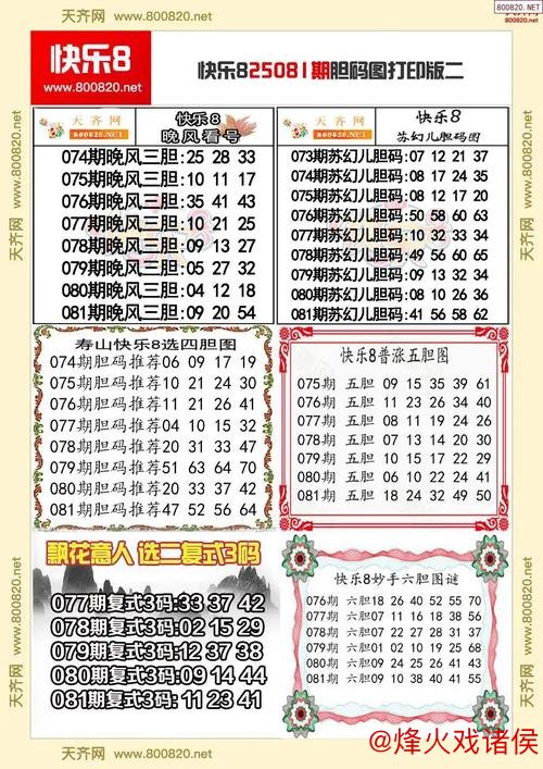 014期九哥快乐8预测：双胆精选号码
